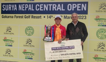 शुक्रलाई सूर्य नेपाल सेन्ट्रल ओपनको उपाधि